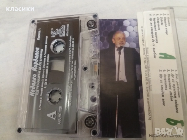 Недялко Йорданов , снимка 2 - Аудио касети - 53075236