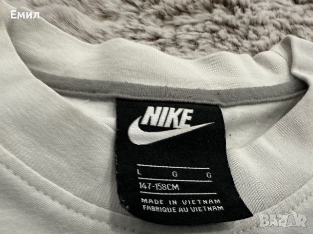 Тениска Nike Air Top SS Tee, Размер L (147-158 см), снимка 3 - Детски тениски и потници - 46390361