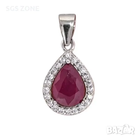 Комплект в Сребро с Естествени Камъни, снимка 7 - Колиета, медальони, синджири - 49761740