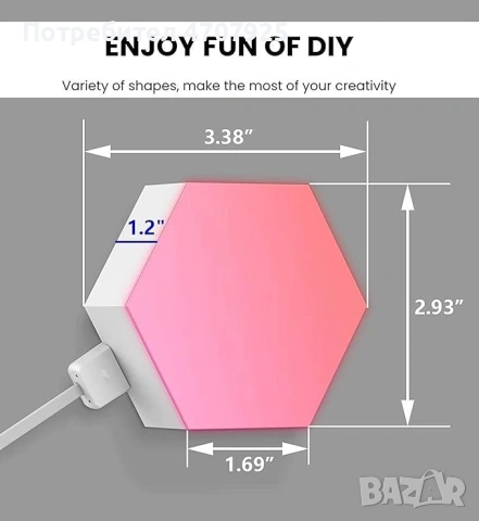 Cololight RGB осветление за геймърско PC оборудване, USB-захранване, геймъри LED светлини, синхрониз, снимка 3 - Лед осветление - 53289760