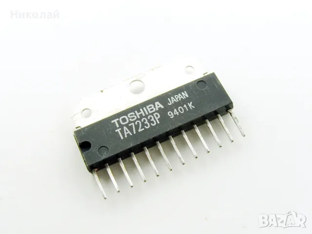 TA7233P интегрална схема 2х4,5W, Toshiba, снимка 1 - Друга електроника - 47368663