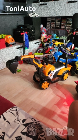 Детски акумулаторен багер, снимка 2 - Коли, камиони, мотори, писти - 52142799