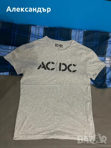 Тениска AC/DC, М, снимка 1 - Тениски - 47185405