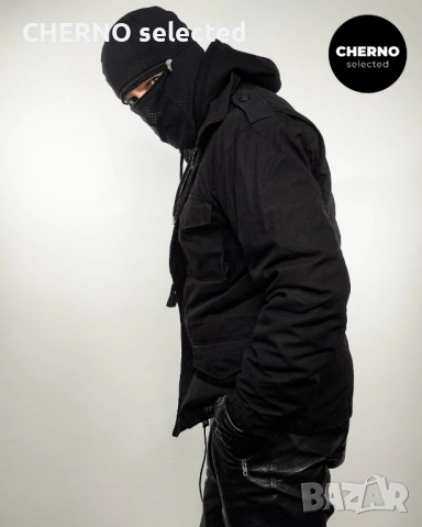 Мъжко черно полево яке BRANDIT M-65 Classic Field Jacket Black 2-in-1 – L – Ново, снимка 8 - Якета - 53759358