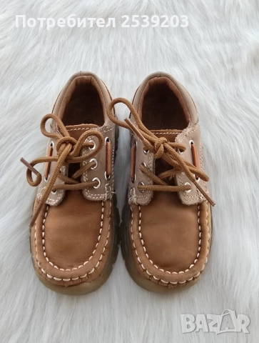 Детски обувки мокасини №25 естествена кожа, снимка 3 - Детски обувки - 51546722