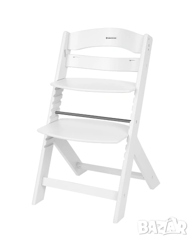 Дървен стол за храненe Nordy White С БЕЗПЛАТНА ДОСТАВКА , снимка 6 - Столчета за хранене - 53596113