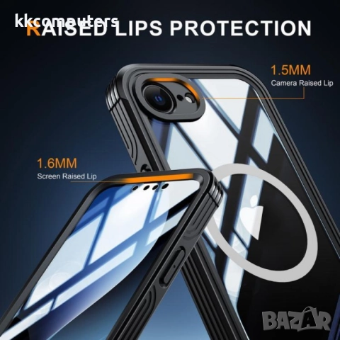 Apple iPhone 16e RedPepper Tempered Glass MagSafe Калъф и Протектор, снимка 4 - Калъфи, кейсове - 52687413