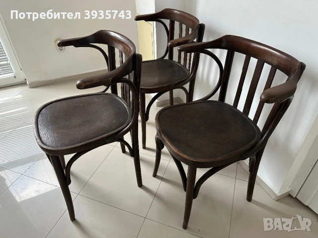 Виенски столове, снимка 2 - Столове - 53122350