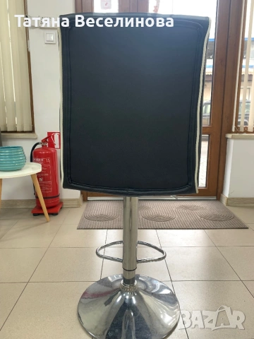 Бар стол щъркел черен, снимка 5 - Столове - 53243179