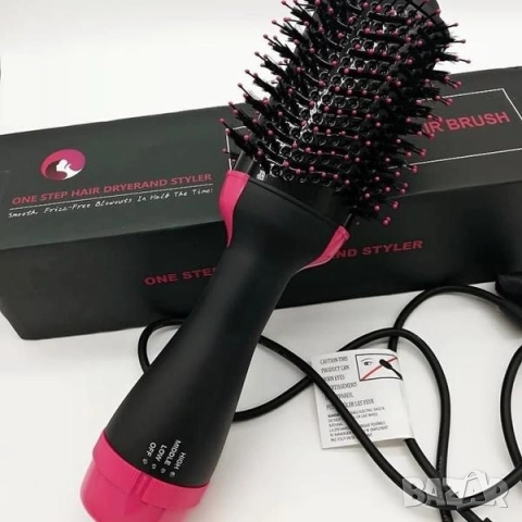 Четка сешоар с горещ въздух