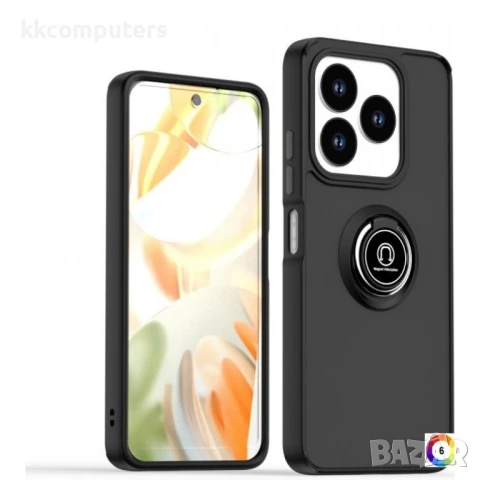 ZTE Blade V60 Smart / Blade A75 5G Удароустойчив Ring Holder Калъф и Протектор
