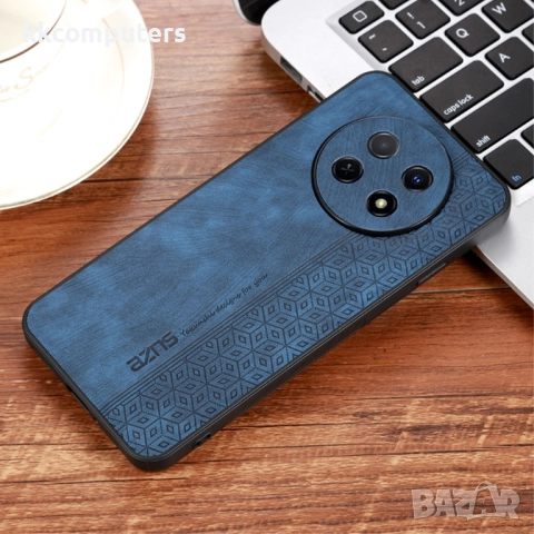 Huawei Enjoy 60X / nova Y91 4G AZNS Удароустойчив Кожен Калъф и Протектор, снимка 6 - Калъфи, кейсове - 52582585