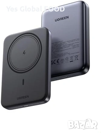 UGREEN магнитна външна батерия 10000mAh PD 20W, снимка 9 - Друга електроника - 53430788