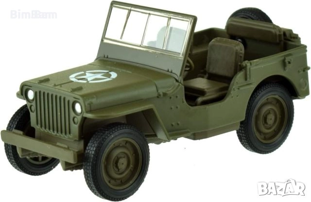 Военен метален джип Jeep WILLYS USA ARMY 1941 NEX / WELLY