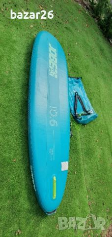 Надуваем стендъп падъл борд съб  съп Jobe Aero Yarra Sup Board 10.6 Package Steel Blue, снимка 6 - Водни спортове - 46365126