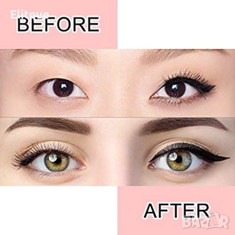 Дълготрайна водоустойчива течна очна линия за неустоим поглед HZS116, снимка 10 - Други - 52820396