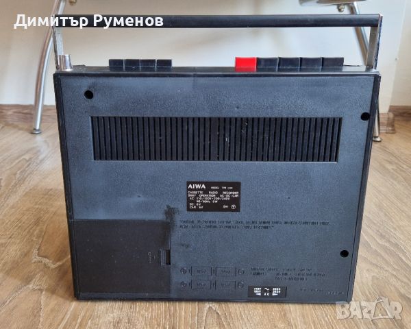 Радиокасетофон Aiwa TPR-202, снимка 9 - Радиокасетофони, транзистори - 46491075