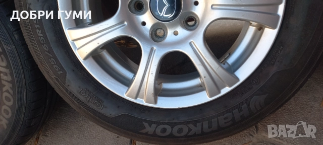 5х114.3 ДЖАНТИ 15 и 195 65 15 ЛЕТНИ ПЕРФЕКТНИ , снимка 7 - Гуми и джанти - 52937427