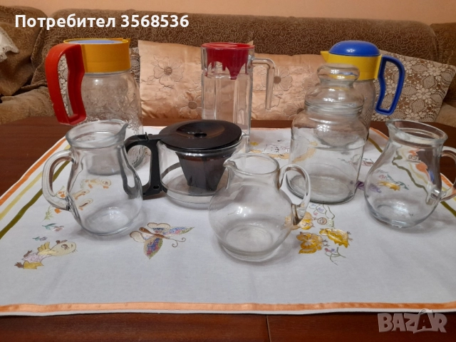 Стъклени вази,чаши и др.стъкларии , снимка 5 - Вази - 40531786