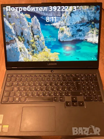 Lenovo Legion 5 16GB Ram GTX 1650 ti, снимка 1 - Лаптопи за работа - 47588368