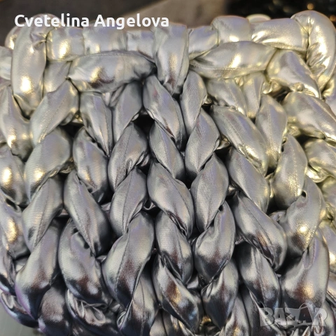 Ръчно плетени чанти Маршмелоуууу , снимка 11 - Чанти - 54293754