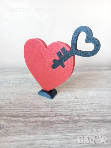 Сувенир "Ключ+сърце"
