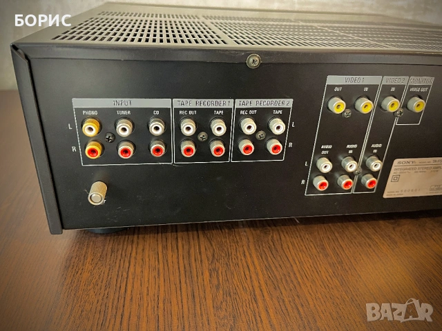 Интегриран усилвател SONY TA-F555esII, снимка 6 - Ресийвъри, усилватели, смесителни пултове - 53477254