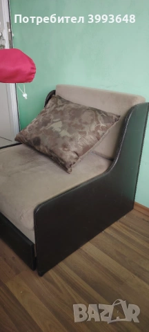 Продавам разтегателен фотьойл, снимка 2 - Дивани и мека мебел - 54265019