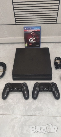 PS4-1000 gb+2 Джойстика+1 игра, снимка 2 - PlayStation конзоли - 54298816