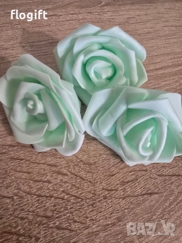 Рози фоам 7см , снимка 15 - Изкуствени цветя - 50749883