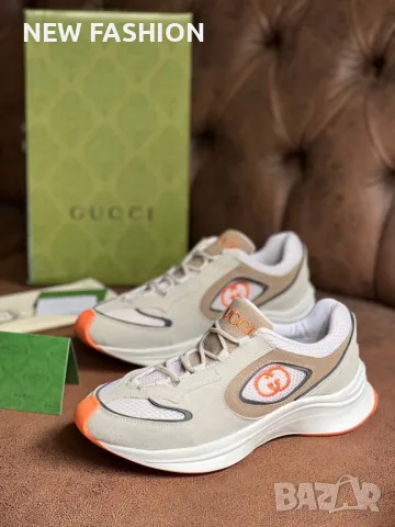 Мъжки Маратонки:40-44: GUCCI , снимка 2 - Маратонки - 47705557