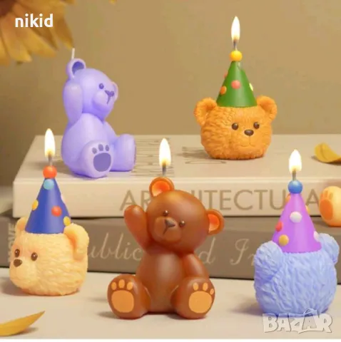 3d глава мече силиконов молд форма фондан шоколад гипс свещ сапун декор, снимка 7 - Форми - 49971317