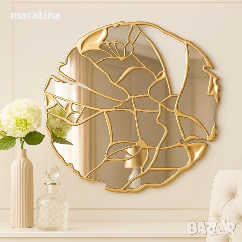 Дизайнерско луксозно огледало, снимка 6 - Огледала - 51730109