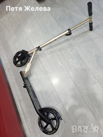 Сгъваема алуминиева тротинетка(скутер) с гуми 200мм , снимка 5 - Скутери и тротинетки - 51747281
