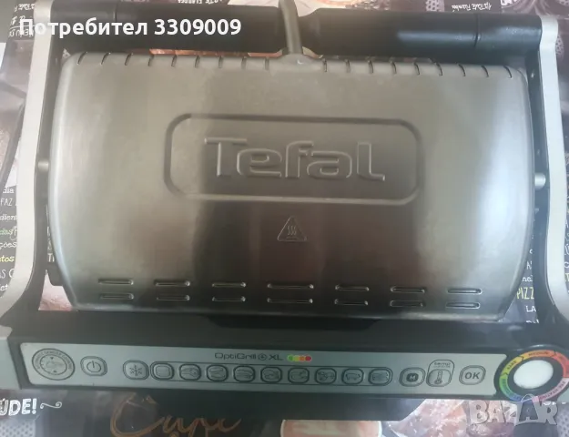 Мултигрил Tefal GC722D34 Optigrill XL, снимка 1 - Скари - 46889476