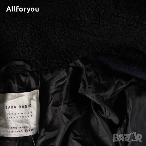 Зимно палто Zara Зара размер С, снимка 3 - Палта, манта - 52336382