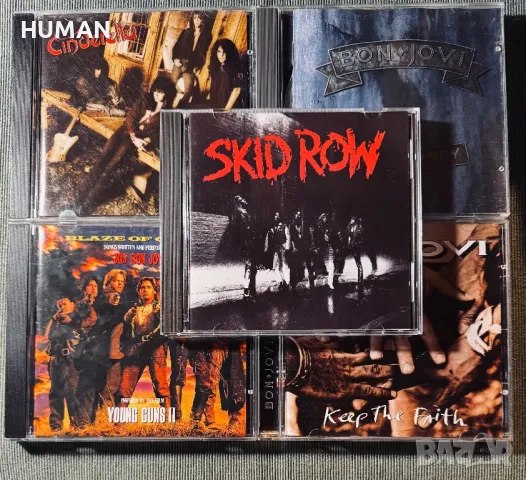 Cinderella - Skid Row - Bon Jovi, снимка 1 - CD дискове - 49305180