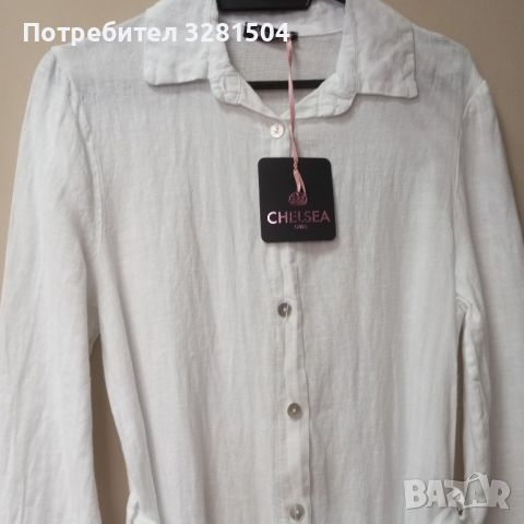 Ленена лятна рокля. Нова., снимка 3 - Рокли - 46067892