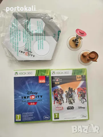 XBOX 360 Disney Infinity комплект 2 игри фигурки портал, снимка 3 - Игри за Xbox - 49587903