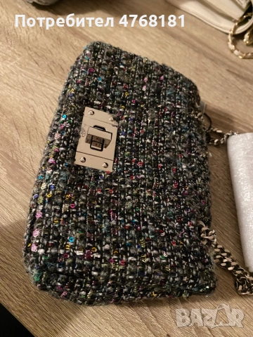 НОВА дамска чанта - блестяща нишка , снимка 2 - Чанти - 53865887