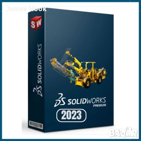 SolidWorks Premium 2023 за|проектиране на 3D моделиране, снимка 1 - Други - 46233361