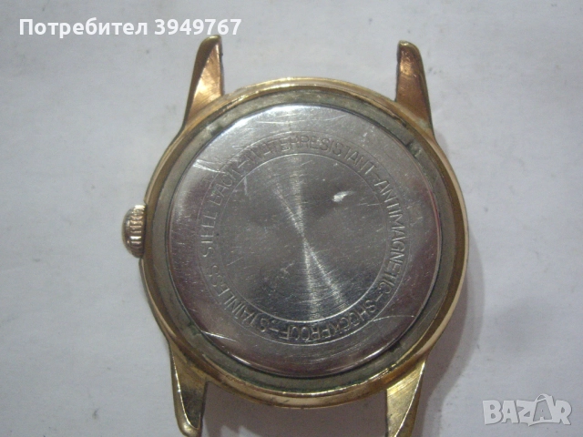 Позлатен мъжки часовник., снимка 2 - Мъжки - 52458795