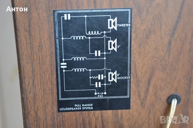 Ретро тонколони Philips, снимка 4 - Тонколони - 47815478