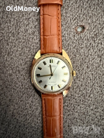 Съветски позлатен часовник Wostok Восток, снимка 2 - Други - 52878637