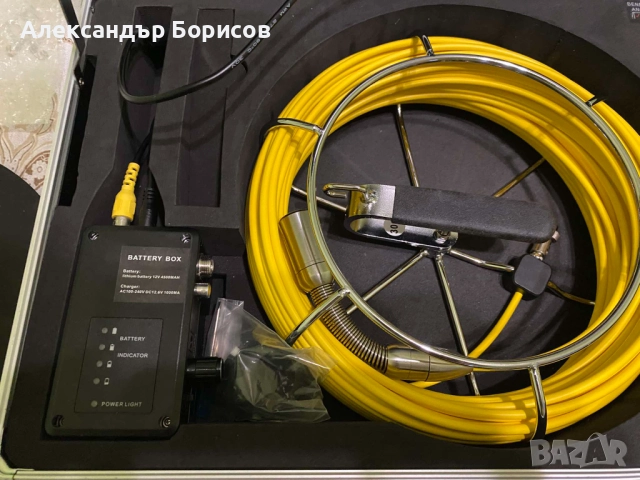 Камера VEVOR за инспекция на канализация 30м [7" LCD DVR], снимка 2 - Камери - 51751350
