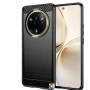 Realme 14 Pro 5G Удароустойчив Carbon Fiber Калъф и Протектор, снимка 1