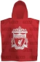 Ново Официално Liverpool пончо за деца хавлия с качулка за плаж басейн 75x60 см, снимка 2