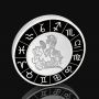 Монета зодия Водолей в предпазна капсула , зодии , зодияк , снимка 1 - Нумизматика и бонистика - 45195234