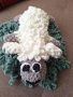 Ръчно плетена играчка овца, снимка 4