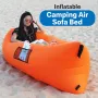 172 Самонадуваемо водоустойчиво легло Air Bed+ подарък раничка, снимка 9